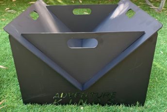 Flat Pack Fire Pit with Carry Bag