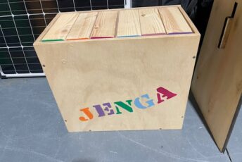 Budget Outdoor Party Hire Jumbo Jenga Premium