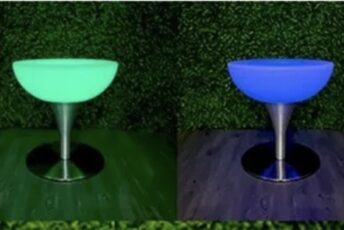 Budget Outdoor Party Hire Glow Low Table