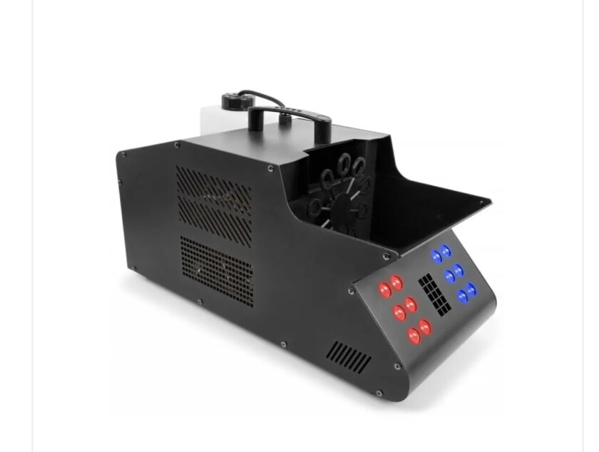 Beamz SB1500LED Smoke & Bubble Machine with LED Wash Combo Budget