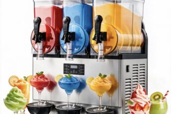 Triple Barrel Slushie Machine