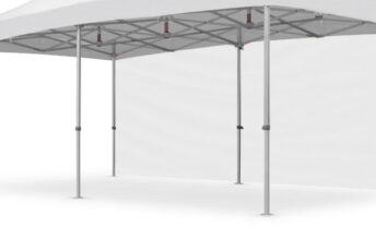 6m white marquee wall