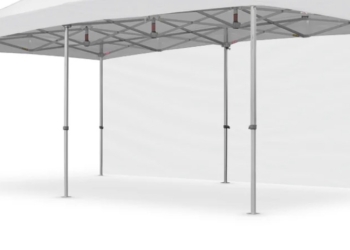 6m white marquee wall