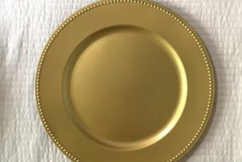 Gold Charger Plate