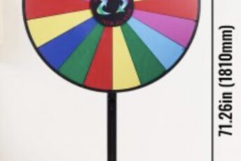 Large Party Spinning Wheel