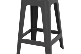 Graphite Lucca Outdoor Bar Stool
