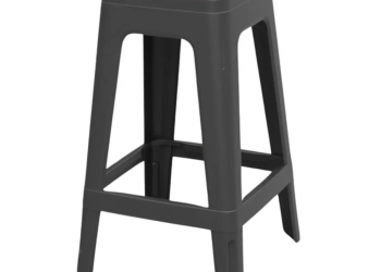 Graphite Lucca Outdoor Bar Stool