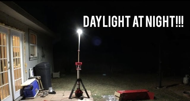 Milwaukee Hybrid 6000 lumens Tower Light - Image 2